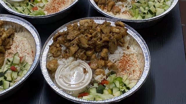 Chicken Boti Rice.