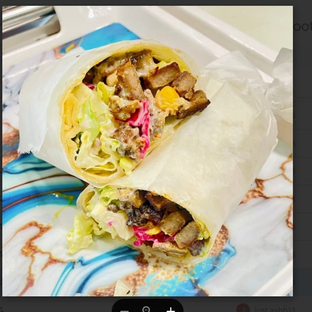 Lamb Wrap.